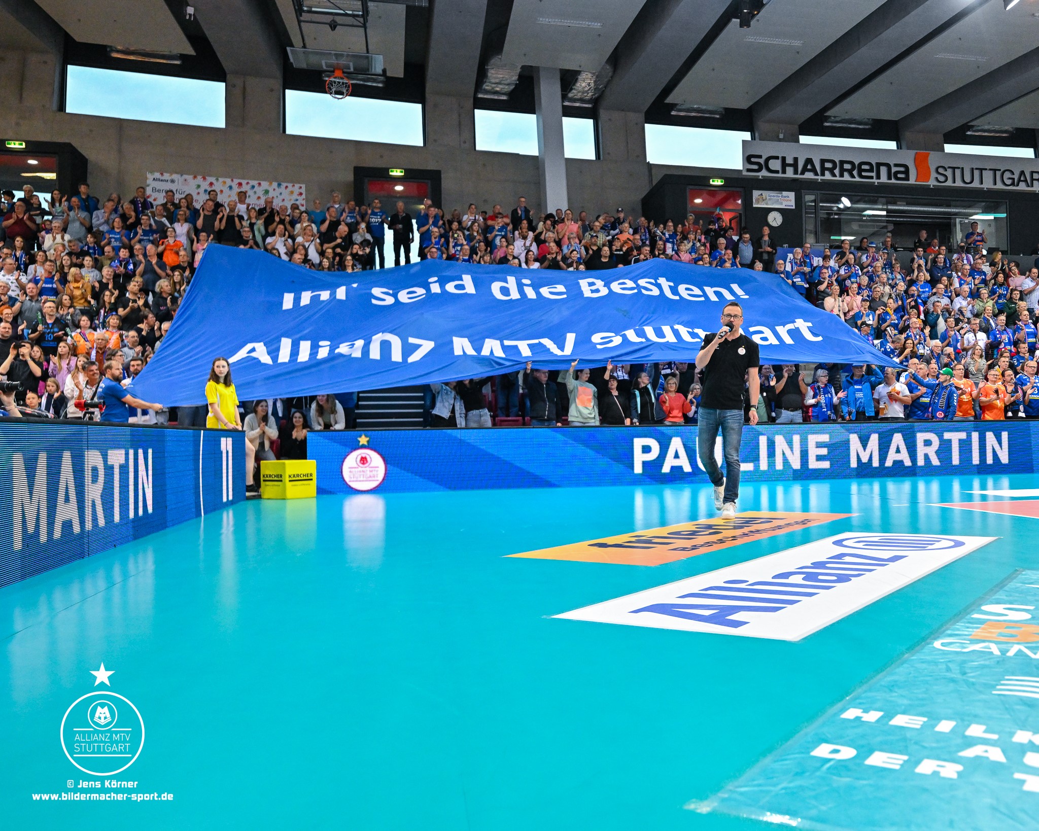 Full House in der SCHARRena - Foto: Jens Körner Bildermacher Sport