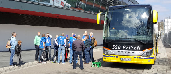 Fanausfahrt mit dem Reisebus