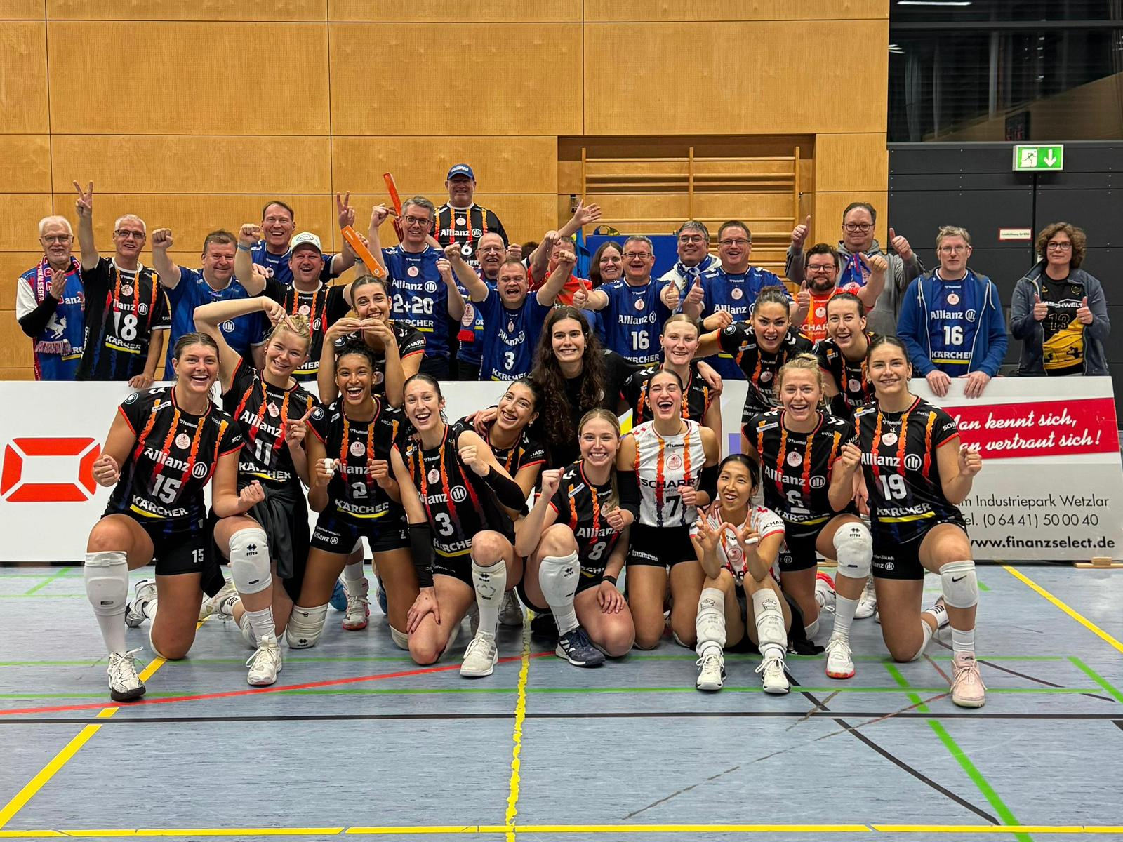 Ab ins Viertelfinale des zoi DVV-Pokals - Foto: Allianz MTV Stuttgart