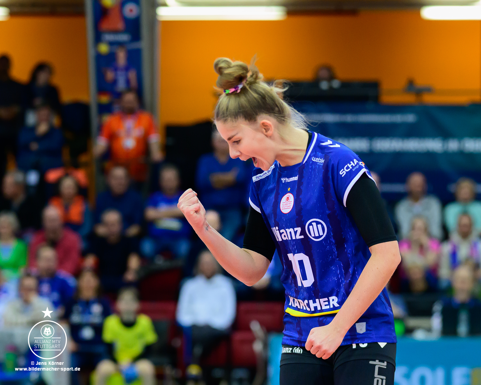 Back on track: Zuspielerin Pia Kästner - Foto: Jens Körner Bildermacher Sport