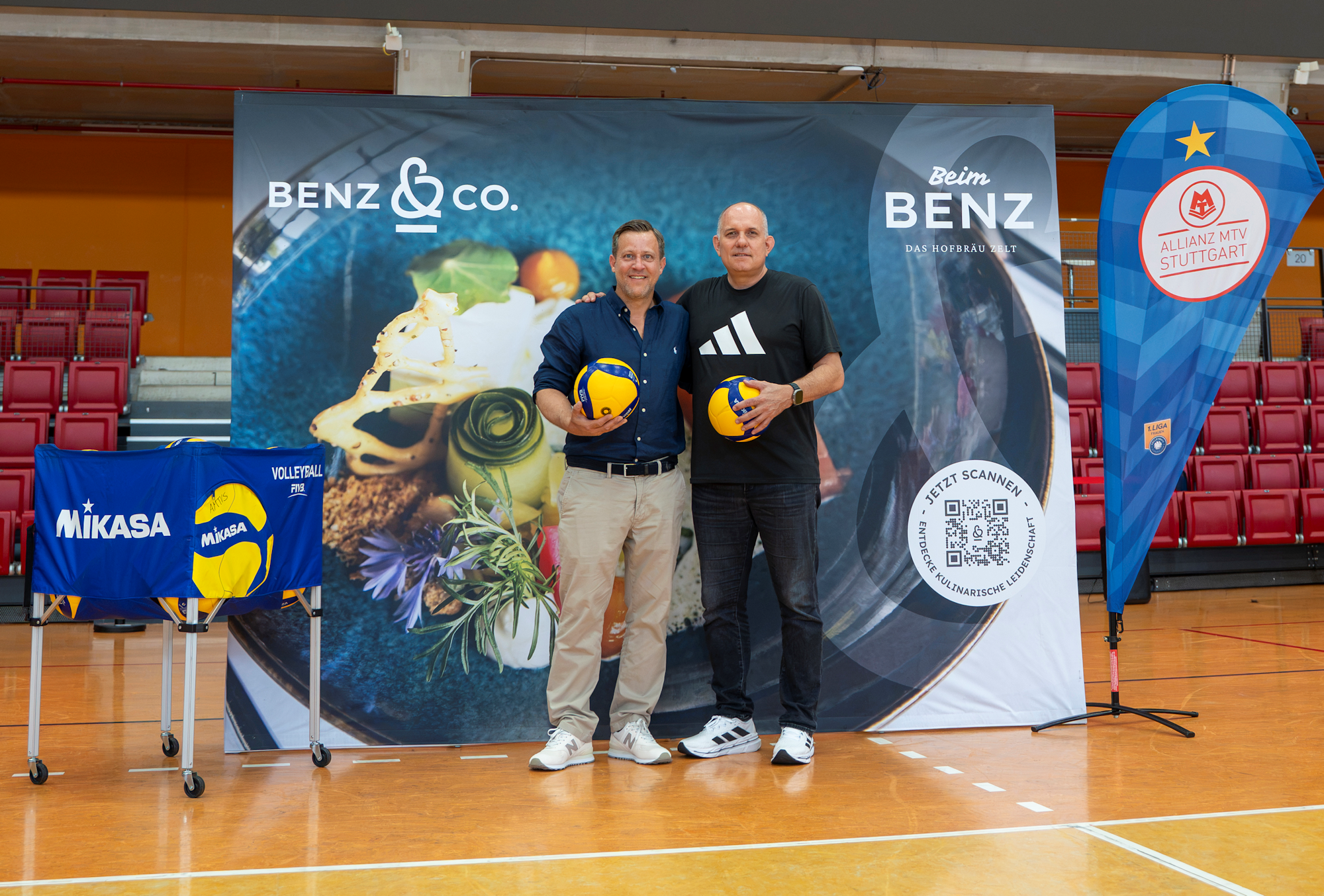 Marcel Benz (links) und Aurel Irion (rechts)